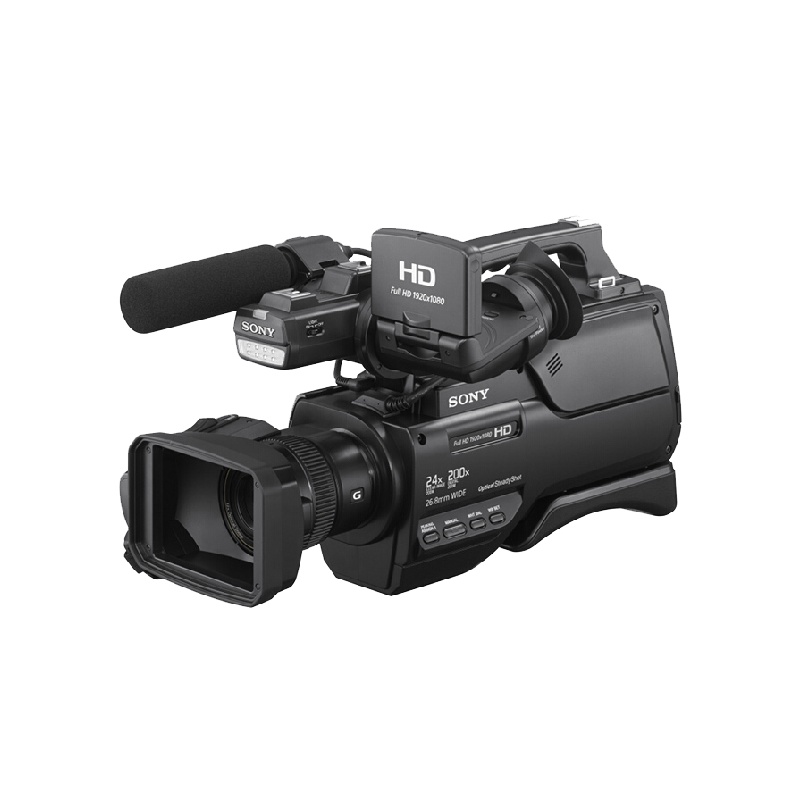 索尼(SONY)HXR-MC2500 专业数码摄像机 肩抗式高清存储卡摄录一体机套餐 约614万像素 3英寸显示屏