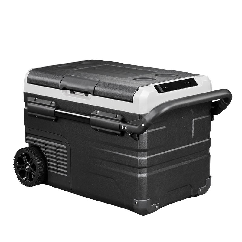 冰虎(Alpicool)车载冰箱压缩机制冷TWW35升冻冷藏分区双温双控12V24V货车家用拉杆式冰柜