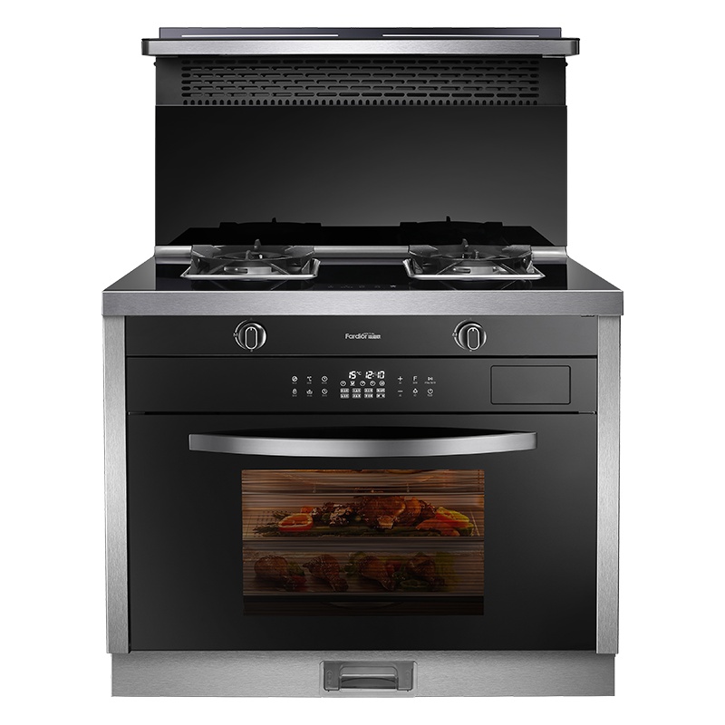 Fardior法迪欧蒸烤一体集成灶一体灶家用油烟机燃气灶蒸烤箱组合灶 JJZY-90ZK-B1