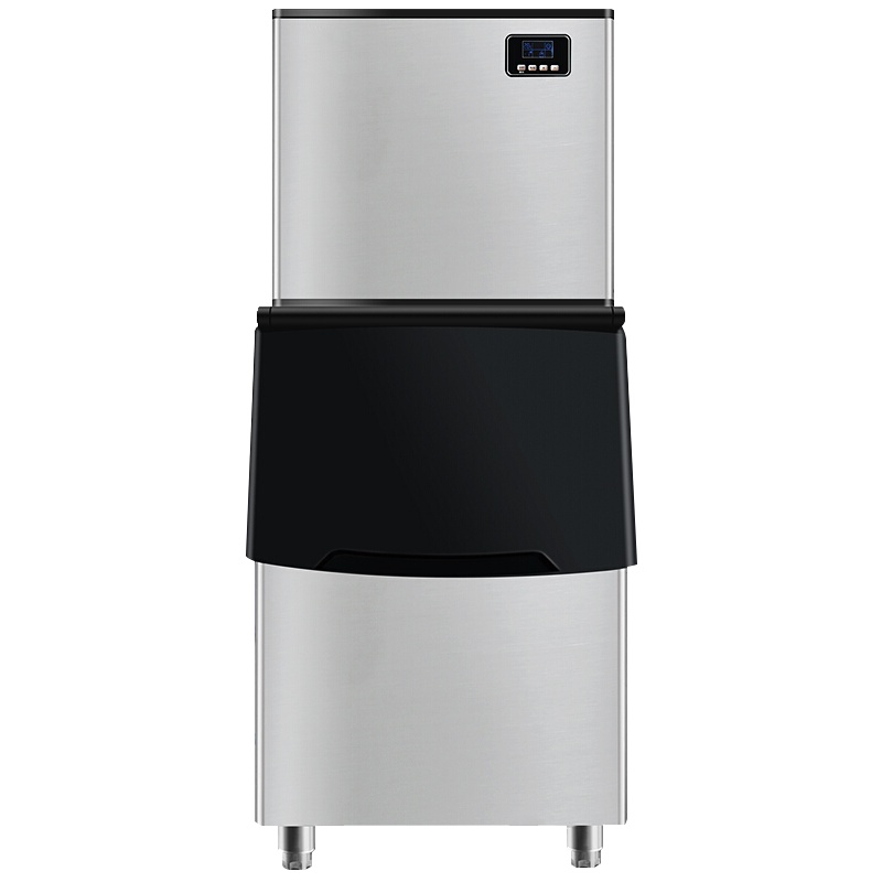 埃利斯(AILISI)160冰格不锈钢外壳制冰机 自动加水 方冰HZB-250