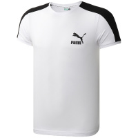 【自营】PUMA彪马男装小logo款运动服休闲跑步短袖T恤598251