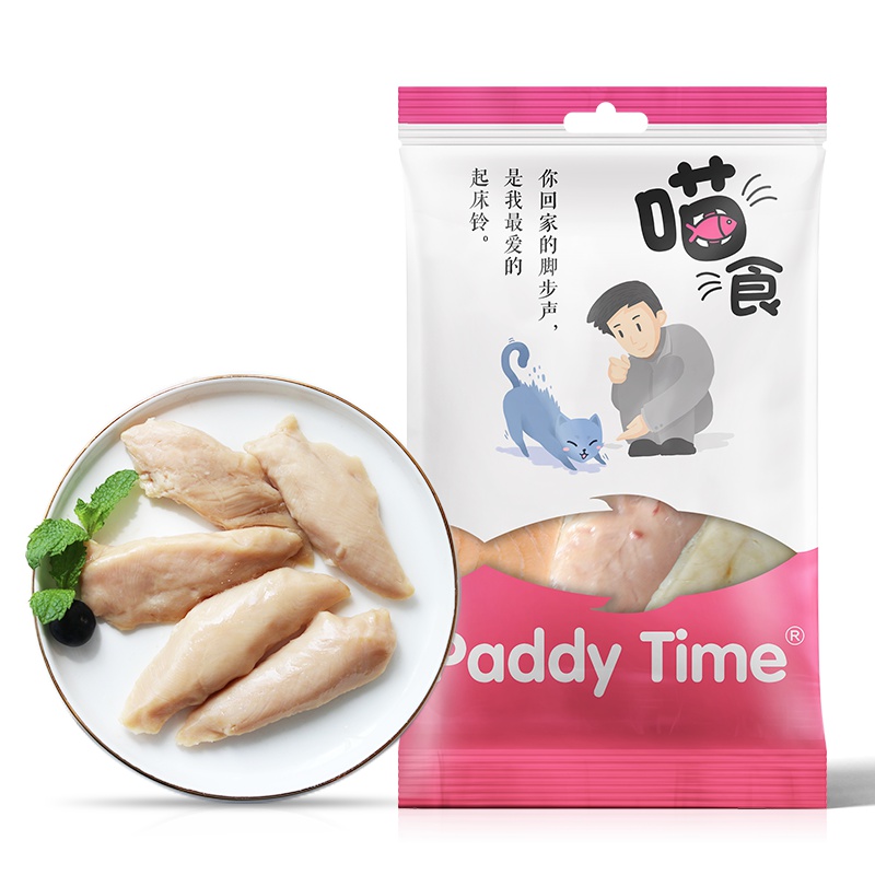 澳洲品牌 最宠(PaddyTime)猫零食汽蒸鸡胸肉鳕鱼三文鱼混装60g 奖励逗猫咪食品肉干成幼老年猫粮挑嘴健康美毛