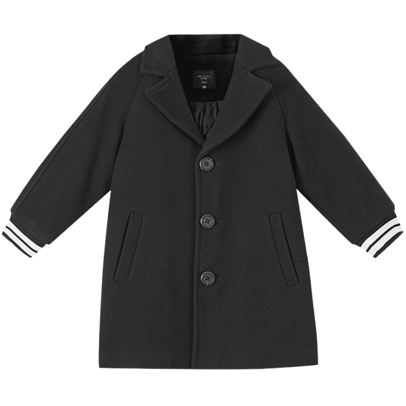 [2件2折价:48]米喜迪mecity童装冬款女童夹棉保暖甜美时尚款袖口大衣洋气