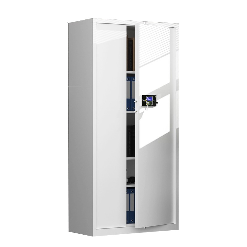 质凡钢制办公资料柜保密柜办公柜双保险铁皮柜电子密码锁档案柜