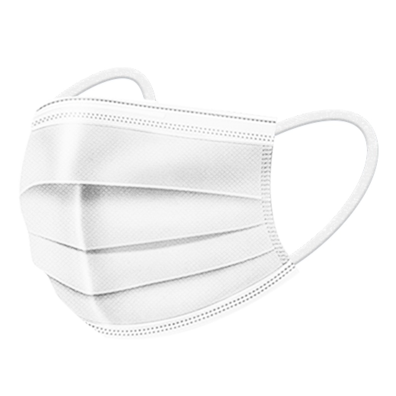 白色口罩一次性医疗医用外科三层正规品医生专用单独立包装 白色盒装100只
