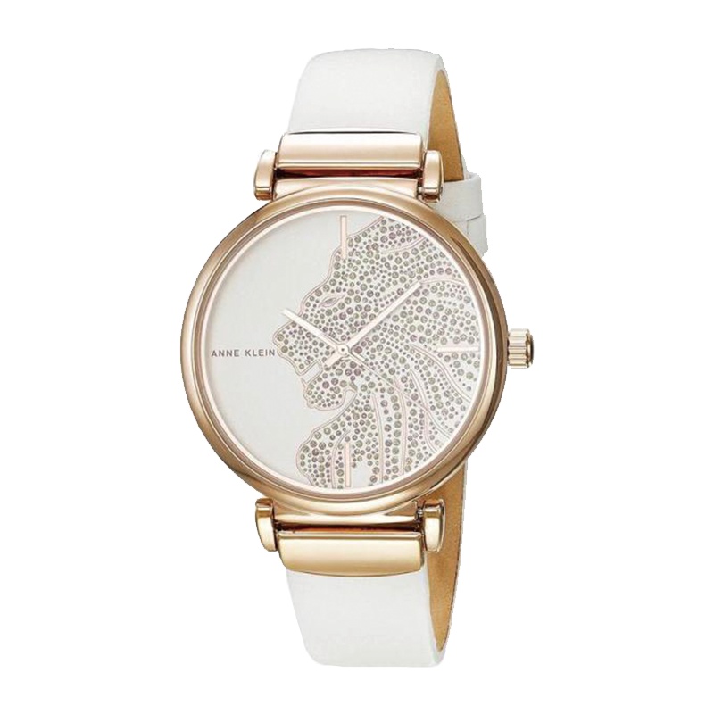 安妮克莱因（ANNE KLEIN）摩登复古系列时尚皮带石英女士腕表 AK2950RGWT