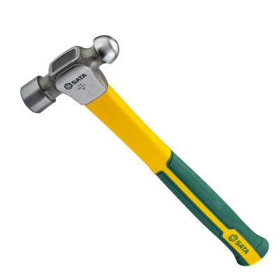 世达(SATA)玻璃纤维柄 圆头锤钢钉锤 救生锤榔头敲击工具 0.5磅(92301)1把