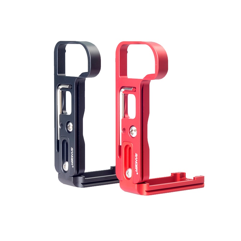 桑格Z6L快装板尼康单反Z7专用L型快装板微单数码相机配件L板手柄底座保护套大疆智云稳定器三脚架竖拍板 黑色