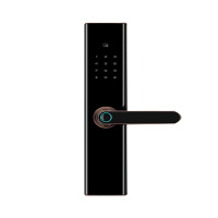 以方科技 M7指纹锁家用防盗门密码锁智能锁自动电子锁磁卡门锁上门安装