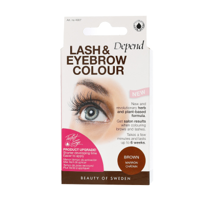 Depend 超快睫毛眉毛染色霜 棕色 價格圖片品牌報價 香港蘇寧蘇寧自營
